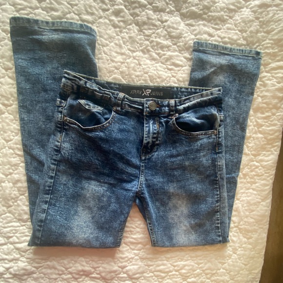 XRay Skinny Blue Jeans Size 16 Cotton Polyester - Picture 1 of 3